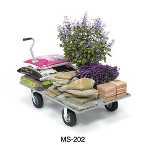 chariot à roulette pour horticulture ms202 p