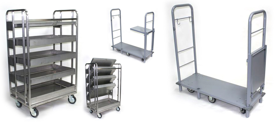 chariot sur mesure lait